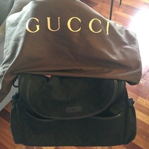 Gucci Diaper Bag - Black